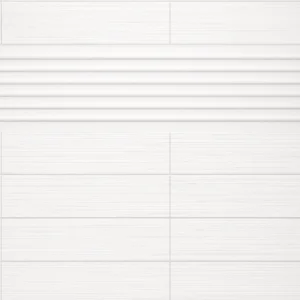 6 x20 Stacked Vision Pattern with Integral 6 Dimension Listellos Cultured Marble Wall Surrounds